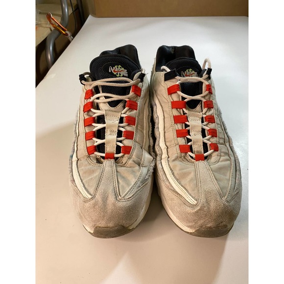 Nike Air Max 95 Light Bone Habanero Red DQ0268-002 Mens Sz 12 main image 8